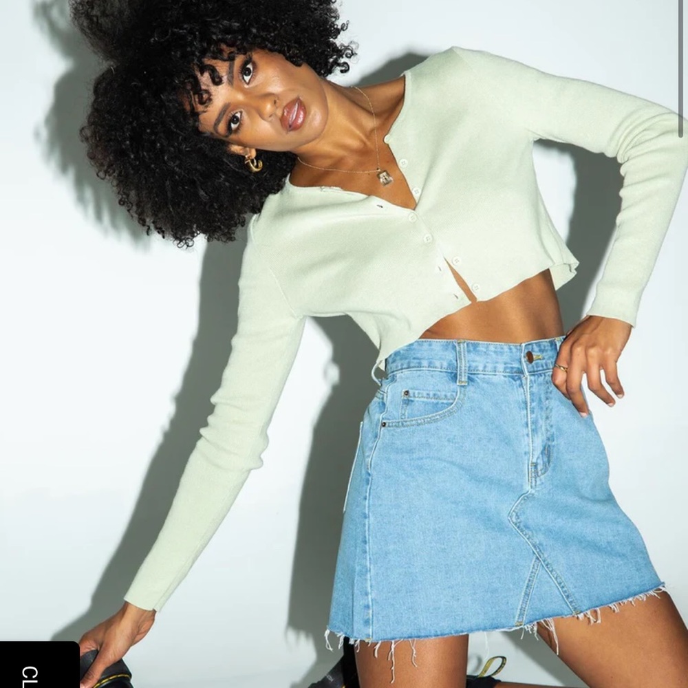 Hallie denim skirt